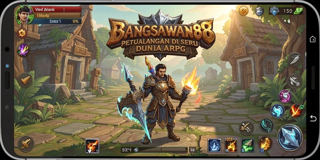 Tampilan gameplay menakjubkan dari BANGSAWAN88 yang menggugah semangat petualangan.