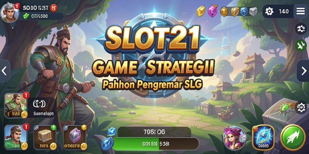 Tampilan gameplay SLOT21 yang seru dengan aksi strategi.