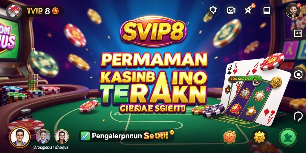 Tampilan gameplay yang menarik di dalam SVIP8 dengan fitur kasino interaktif.
