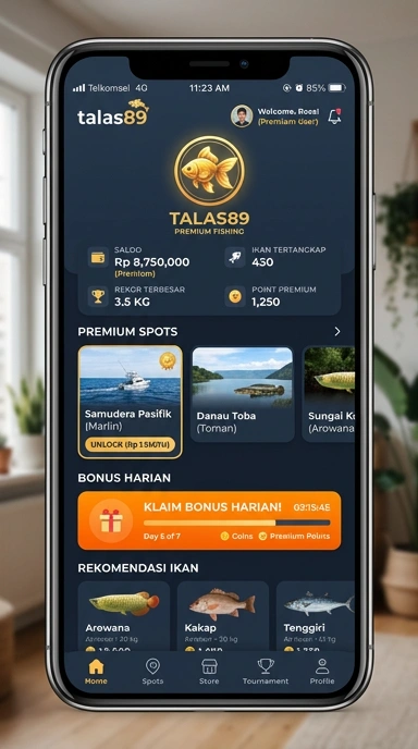 Proses pengunduhan yang cepat dan mudah di Talas89.